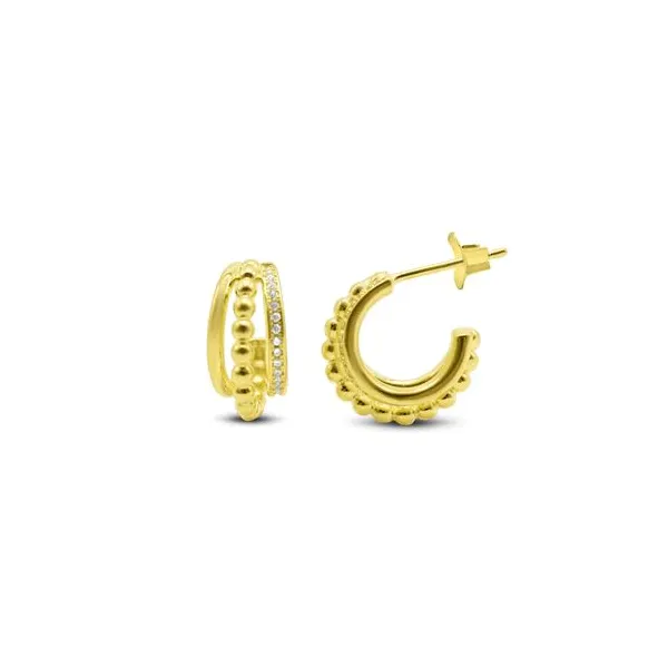 SS Earrings with Stones Van Horn Jewelers Owego, NY