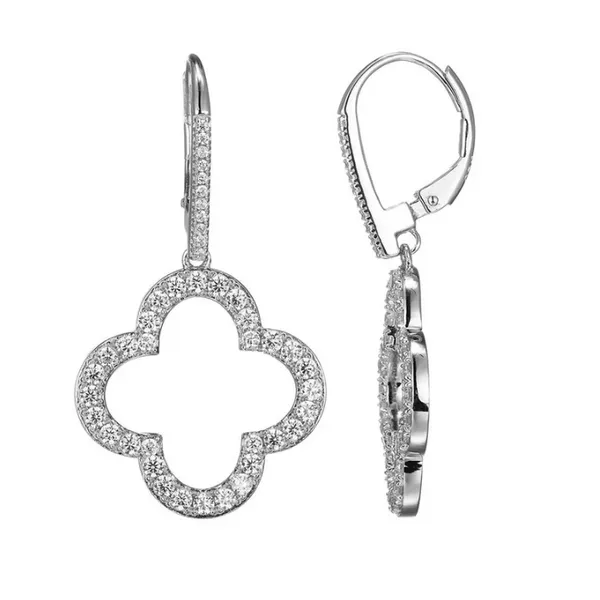 SS Earrings with Stones Van Horn Jewelers Owego, NY