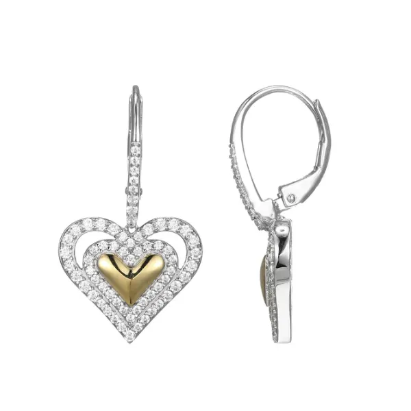 SS Earrings with Stones Van Horn Jewelers Owego, NY