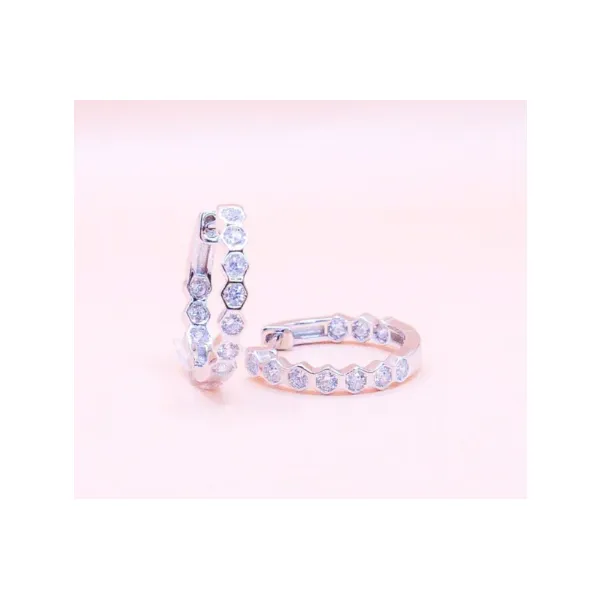 SS Earrings with Stones Van Horn Jewelers Owego, NY