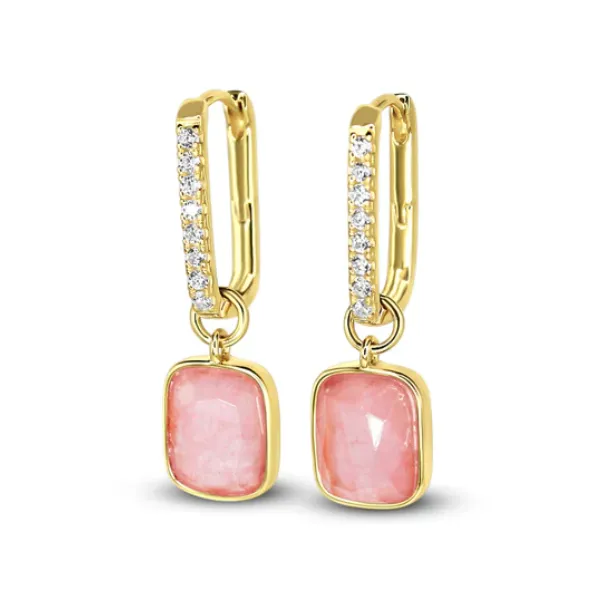 SS Earrings with Stones Van Horn Jewelers Owego, NY