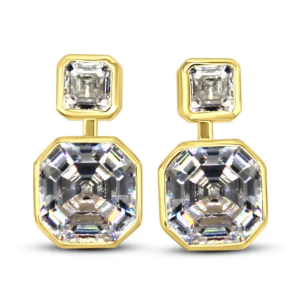 SS Earrings with Stones Van Horn Jewelers Owego, NY