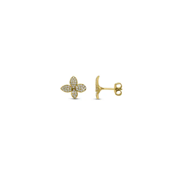 SS Earrings with Stones Van Horn Jewelers Owego, NY