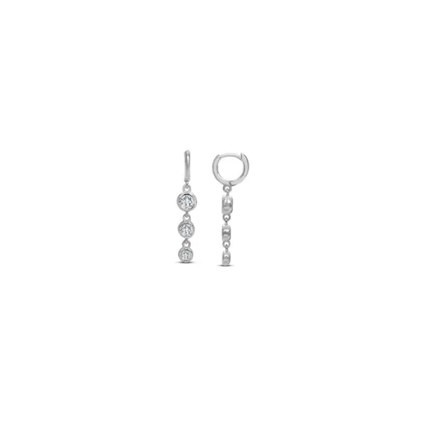 SS Earrings with Stones Van Horn Jewelers Owego, NY