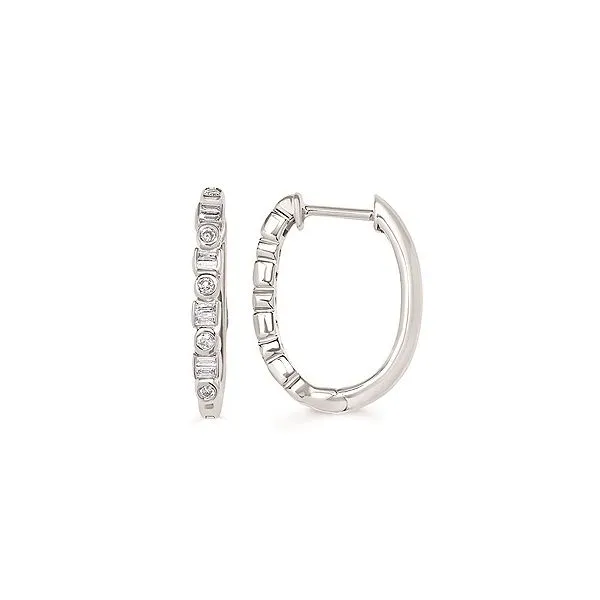 SS Earrings with Stones Van Horn Jewelers Owego, NY