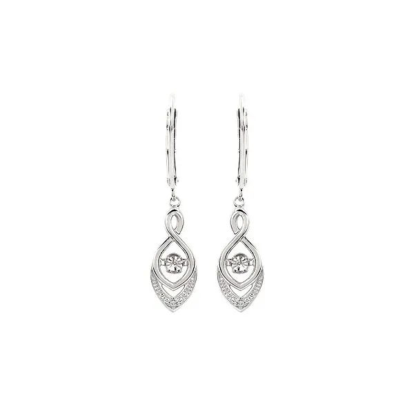 SS Earrings with Stones Van Horn Jewelers Owego, NY