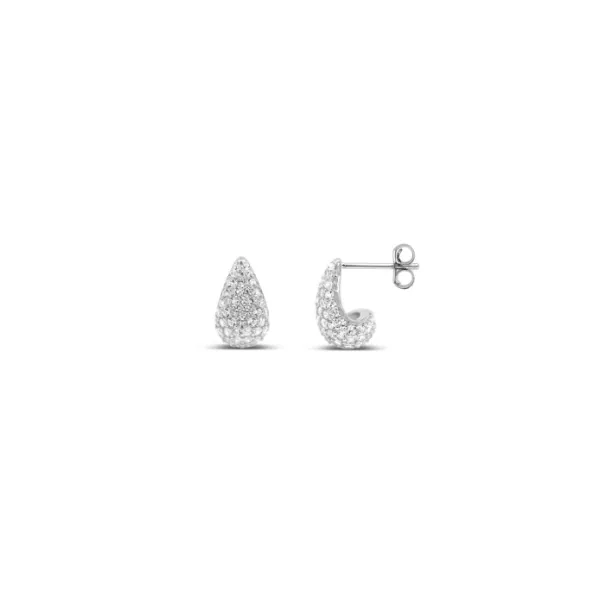 SS Earrings with Stones Van Horn Jewelers Owego, NY