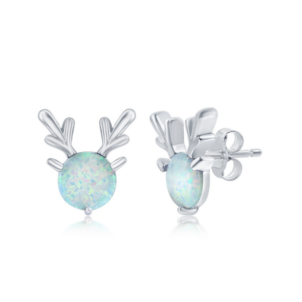 SS Earrings with Stones Van Horn Jewelers Owego, NY