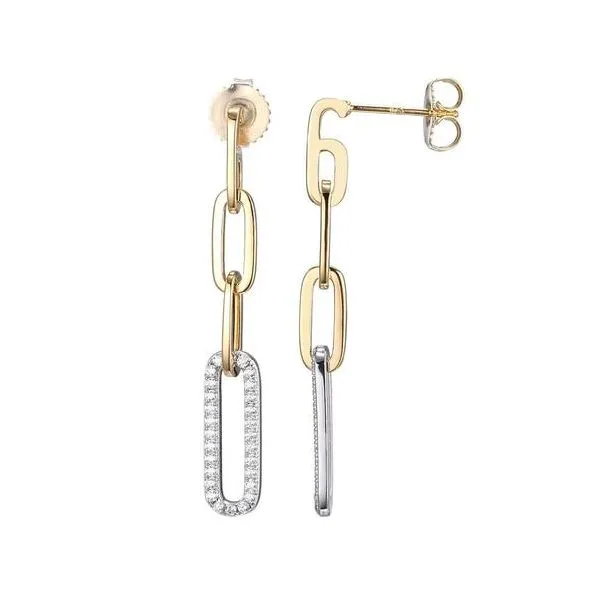 SS Earrings with Stones Van Horn Jewelers Owego, NY