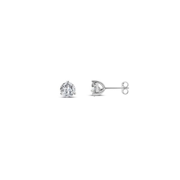 SS Earrings with Stones Van Horn Jewelers Owego, NY
