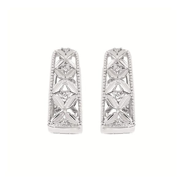 SS Earrings with Stones Van Horn Jewelers Owego, NY