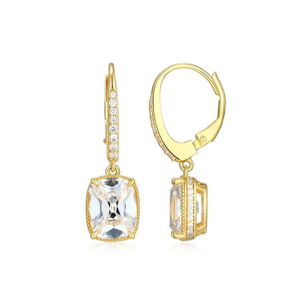 SS Earrings with Stones Van Horn Jewelers Owego, NY