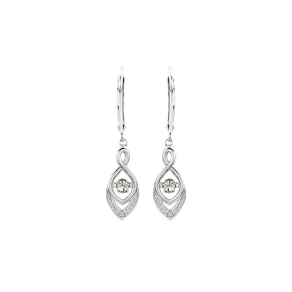 SS Earrings with Stones Van Horn Jewelers Owego, NY
