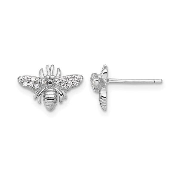 SS Earrings with Stones Van Horn Jewelers Owego, NY