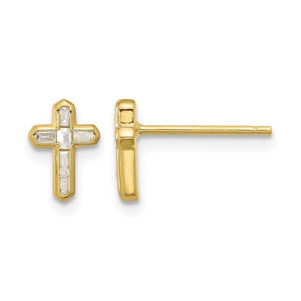 SS Earrings with Stones Van Horn Jewelers Owego, NY