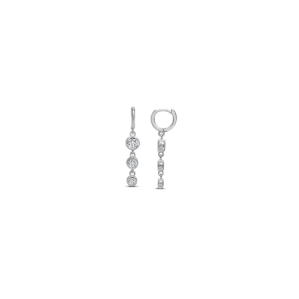 SS Earrings with Stones Van Horn Jewelers Owego, NY