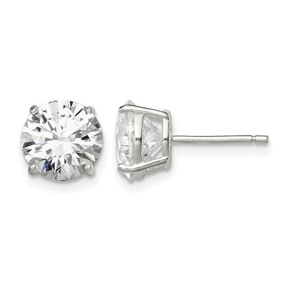 SS Earrings with Stones Van Horn Jewelers Owego, NY