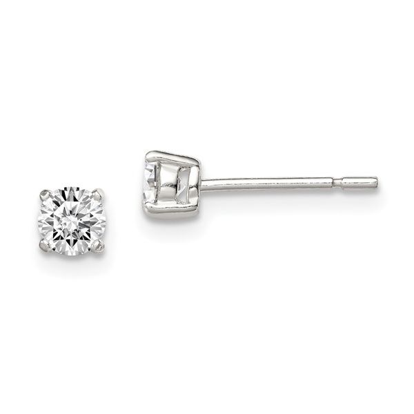 SS Earrings with Stones Van Horn Jewelers Owego, NY