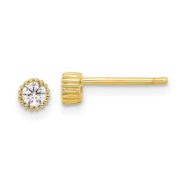 SS Earrings with Stones Van Horn Jewelers Owego, NY