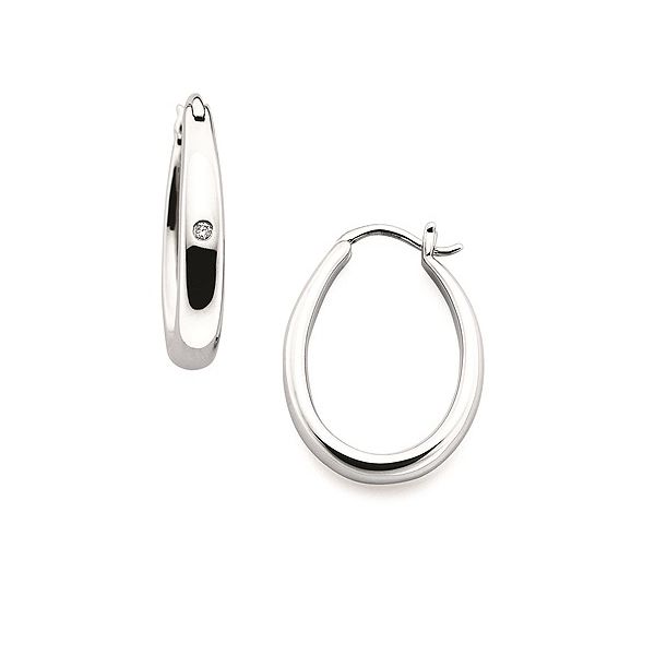 SS Earrings with Stones Van Horn Jewelers Owego, NY