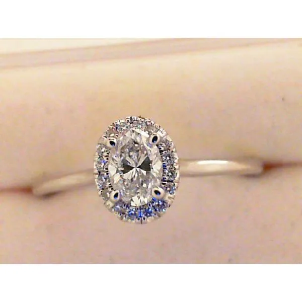 LADY'S HALO ENGAGEMENT RING Van Scoy Jewelers Wyomissing, PA