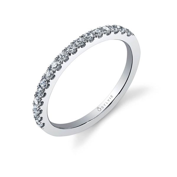 DIAMOND BAND | SYLVIE | 14 KARAT | PRONG SET DIAMONDS Van Scoy Jewelers Wyomissing, PA