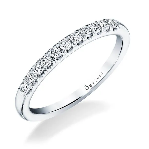 DIAMOND BAND | SYLVIE | 14 KARAT | PRONG SET DIAMONDS Van Scoy Jewelers Wyomissing, PA