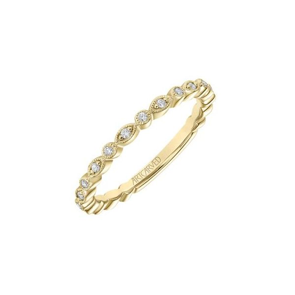 DIAMOND RING | DIAMOND BAND | 14 KARAT WHITE GOLD Van Scoy Jewelers Wyomissing, PA