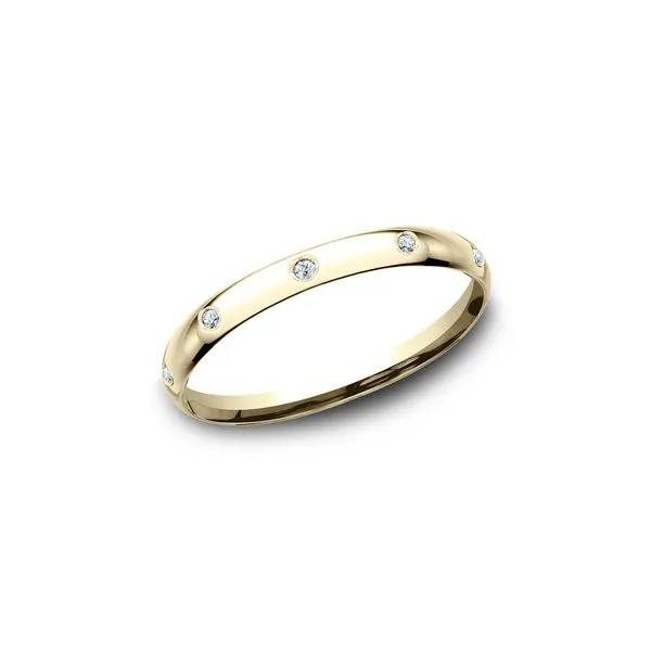 14K Yellow Gold Diamond 2mm Wedding Band | Eternity .10 CTW/ VanScoy Jewelers of Wyomissing similar item image