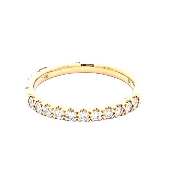 14K Yellow Gold Diamond Band with 11 Round Diamonds (0.31 CTW)/ VanScoy Jewelers of Wyomissing Van Scoy Jewelers Wyomissing, PA
