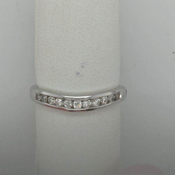DIAMOND WEDDING BAND/ ANNIVERSARY BAND/ DIAMOND BAND/ CHANNEL DIAMOND BAND Van Scoy Jewelers Wyomissing, PA