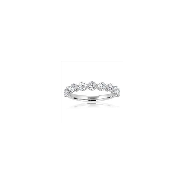DIAMOND ANNIVERSARY RING | DIAMOND BAND | 14 KARAT WHITE GOLD | 1/2 CARAT TOTAL WEIGHT Van Scoy Jewelers Wyomissing, PA