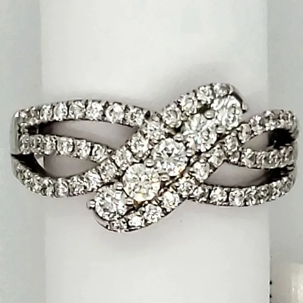 DIAMOND RING | FANCY DIAMOND BAND | 14 KARAT WHITE GOLD | 0.93 CARAT TOTAL WEIGHT Van Scoy Jewelers Wyomissing, PA