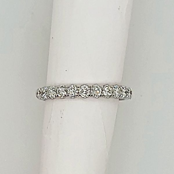 DIAMOND RING | DIAMOND BAND | 14 KARAT | WHITE GOLD Van Scoy Jewelers Wyomissing, PA