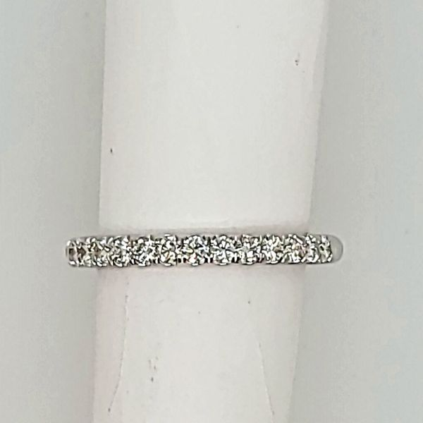 DIAMOND RING | DIAMOND BAND | 14 KARAT | WHITE GOLD Van Scoy Jewelers Wyomissing, PA