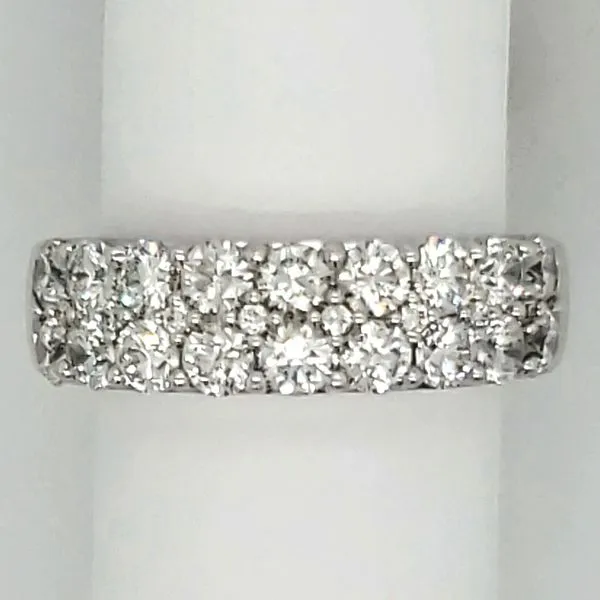 Diamond Ring | Wide Pave Set Diamond Band Van Scoy Jewelers Wyomissing, PA
