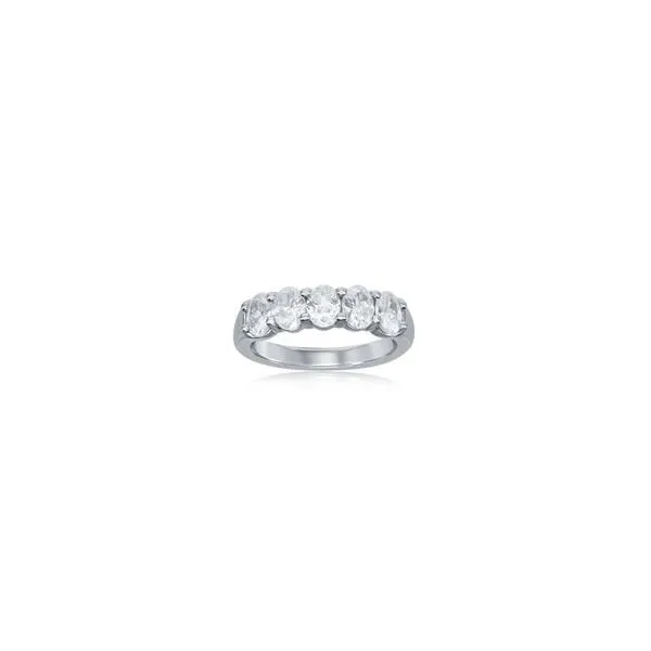 Oval Diamond Anniversary Band Van Scoy Jewelers Wyomissing, PA