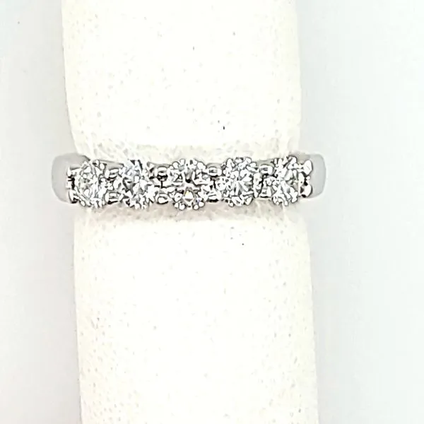 DIAMOND RING | ANNIVERSARY BAND | SHARED PRONG/ VanScoy J...