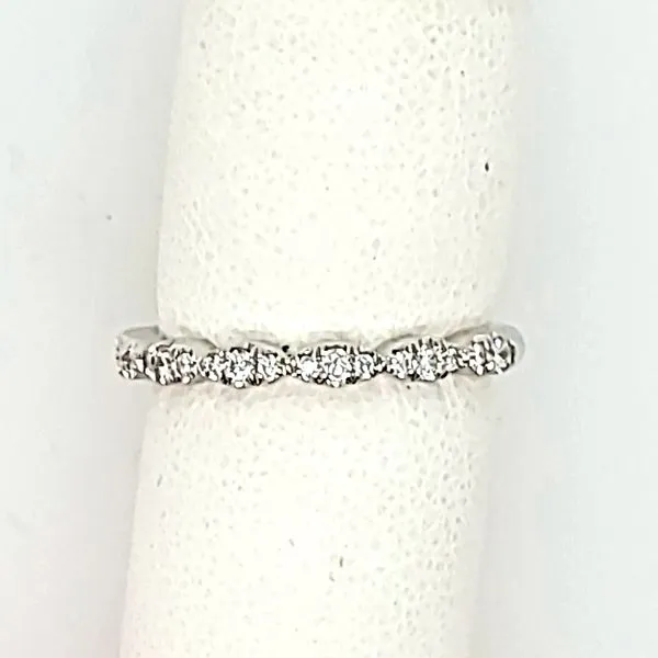 14K White Gold Diamond Band | 0.20ct Total Diamond Weight...