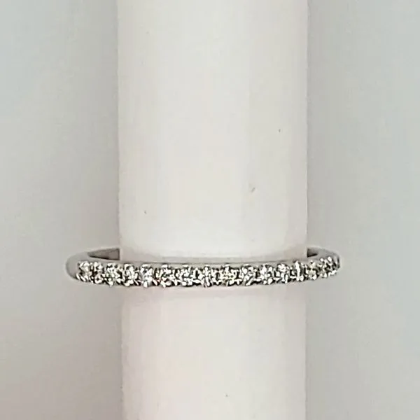 DIAMOND RING | DIAMOND BAND | 14 KARAT | WHITE GOLD Van Scoy Jewelers Wyomissing, PA