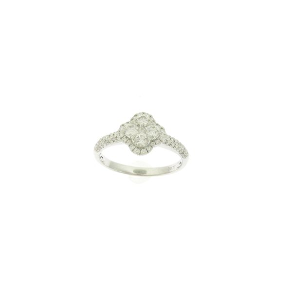 Lady's Gold Diamond Cluster Ring Van Scoy Jewelers Wyomissing, PA