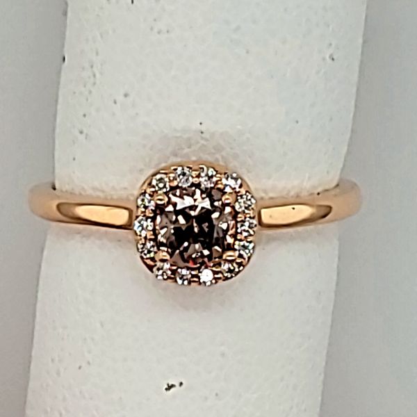 DIAMOND RING | PINK DIAMOND | ROSE GOLD Van Scoy Jewelers Wyomissing, PA