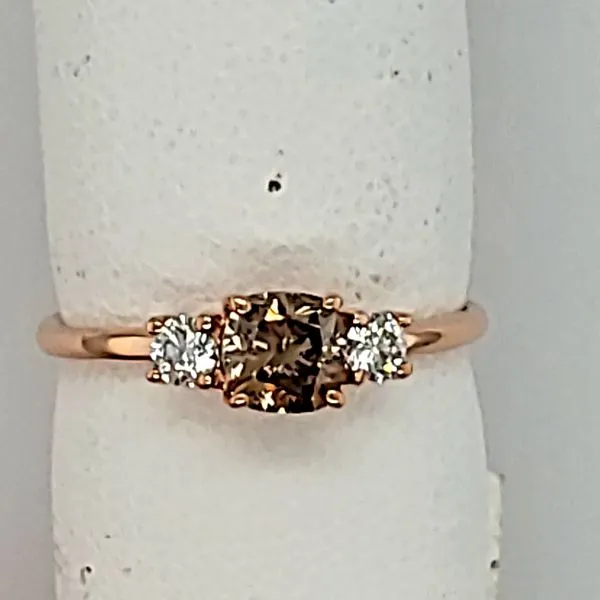 DIAMOND RING | PINK DIAMOND | ROSE GOLD Van Scoy Jewelers Wyomissing, PA