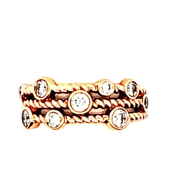 14K Rose Gold Diamond Fashion Ring | Nine Diamonds, 0.50 Carat Total Weight, SI1 Clarity, H-I Color/ VanScoy Jewelers of Wyomissing Van Scoy Jewelers Wyomissing, PA