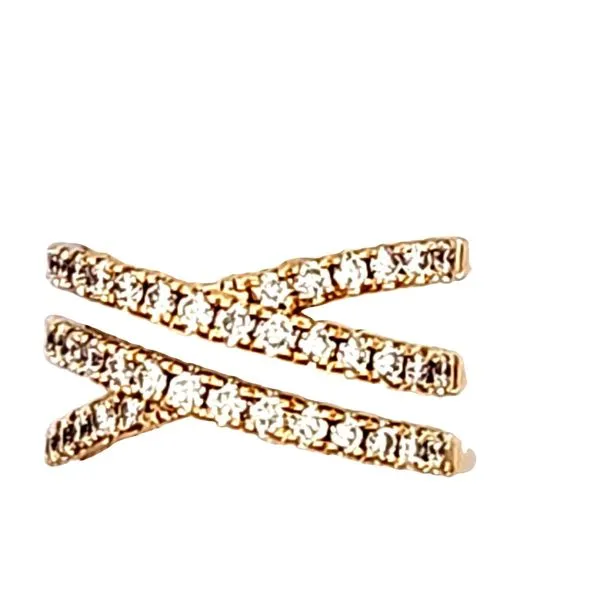 14K Yellow Gold Diamond Fashion Ring | 42 Round Brilliant Cut Diamonds, 0.80 Carat Total Weight, SI1 Clarity, H-I Color/VanScoy Jewelers of Wyomissing Van Scoy Jewelers Wyomissing, PA
