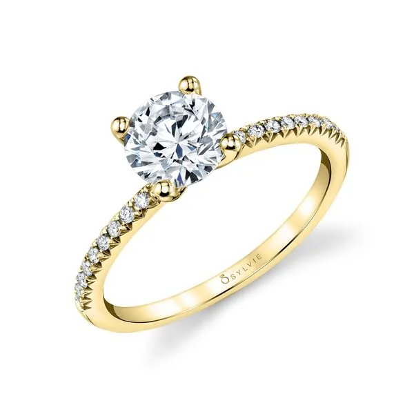 DIAMOND SEMI MOUNT | SYLVIE | 14 KARAT Van Scoy Jewelers Wyomissing, PA