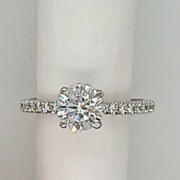 DIAMOND SEMI- MOUNT | ENGAGEMENT RING | 14 KARAT | WHITE GOLD Van Scoy Jewelers Wyomissing, PA