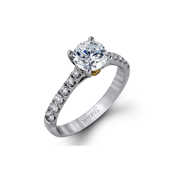 SIMON G | 18 KARAT | DIAMOND ENGAGEMENT RING | Van Scoy Jewelers Wyomissing, PA