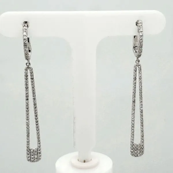 Lady's Diamond Earrings Van Scoy Jewelers Wyomissing, PA