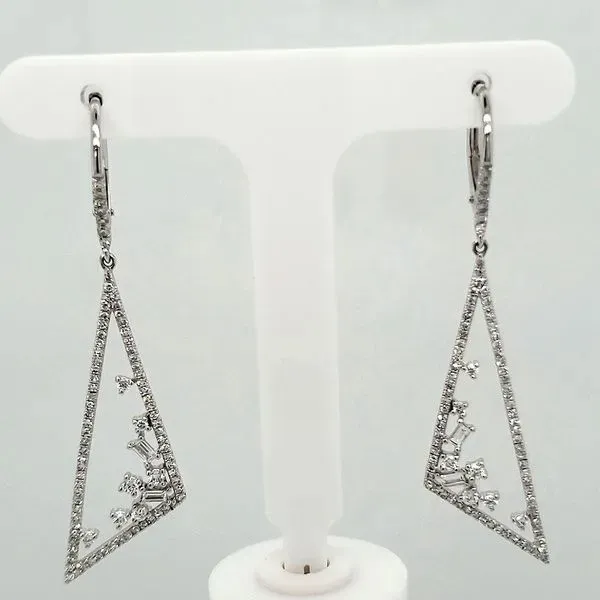 Lady's Dangle Earrings Van Scoy Jewelers Wyomissing, PA